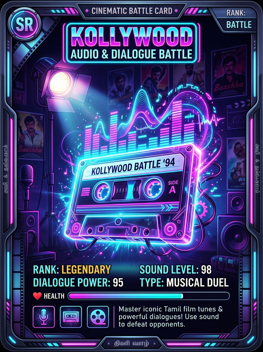 Kollywood Audio Battle Artwork